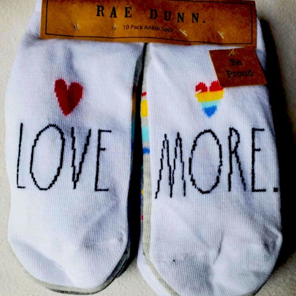 Rae Dunn Pride Socks